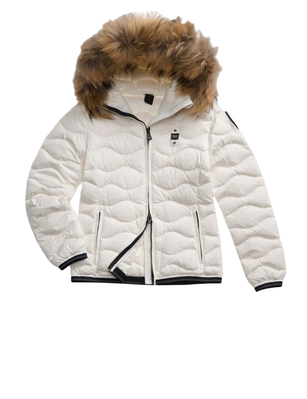 Piumino Donna BLAUER Aldie con pelliccia – Saiavogue