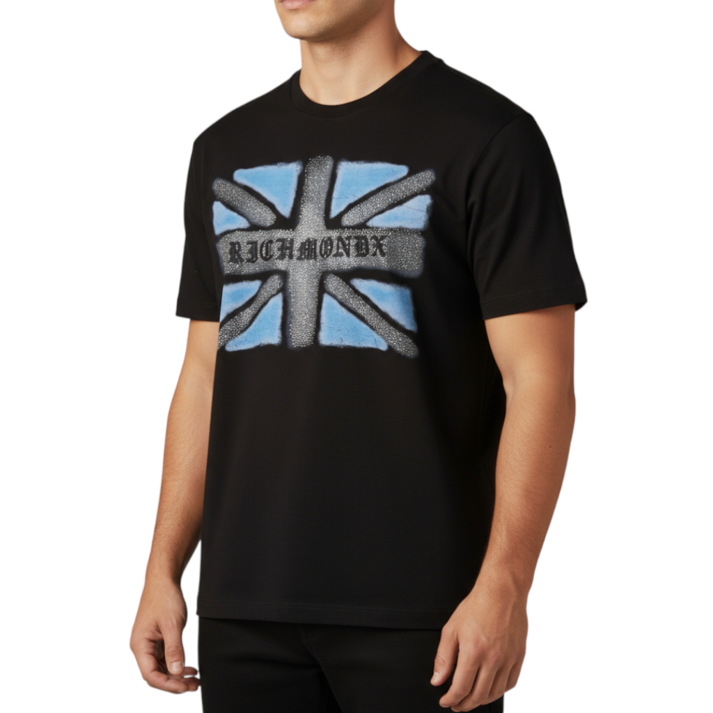 T-shirt Uomo RICHMOND Union Glitter – Saiavogue