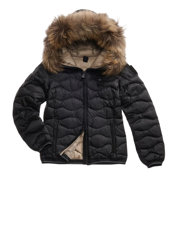 Piumino Donna BLAUER  Aldie con pelliccia