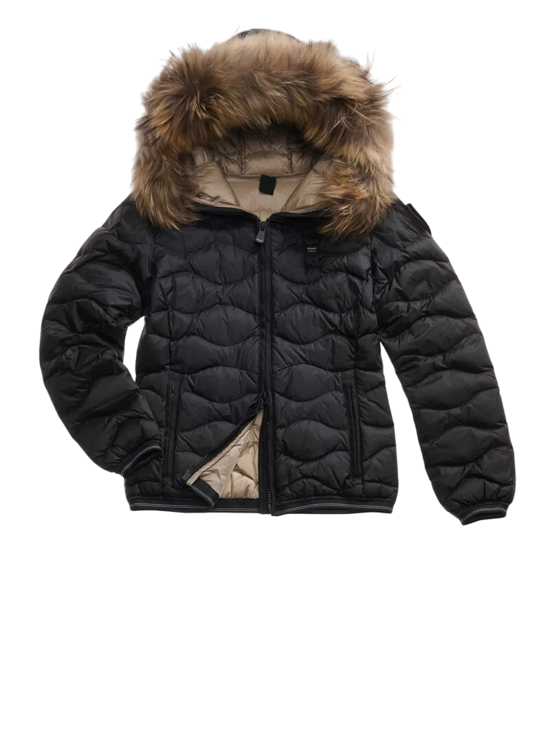 Piumino Donna BLAUER  Aldie con pelliccia