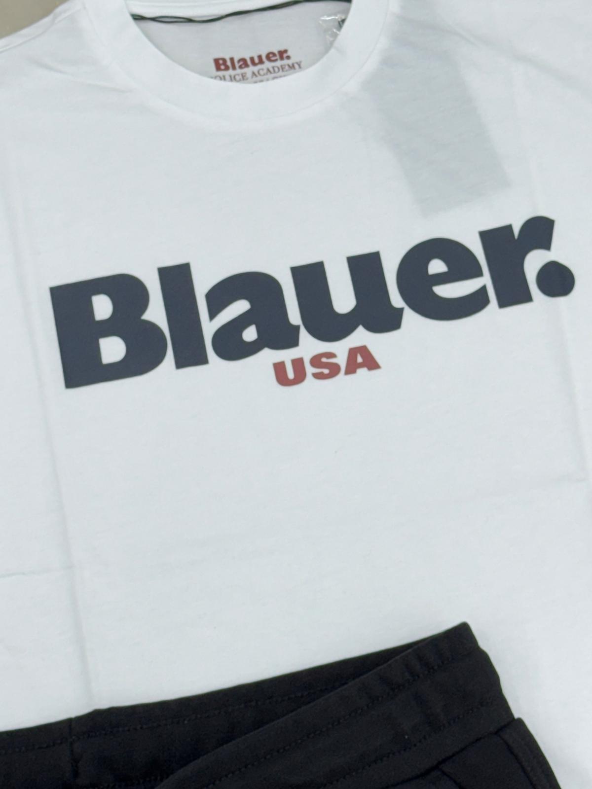 Completo Uomo BLAUER Bianco Nero