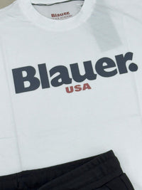 Completo Uomo BLAUER Bianco Nero