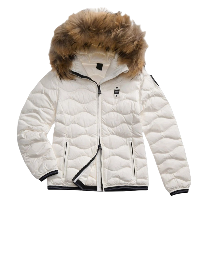 Piumino Donna BLAUER  Aldie con pelliccia