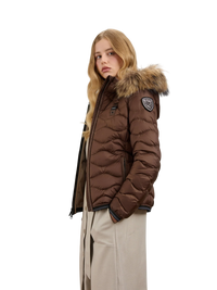 Giubbino Donna BLAUER Aldie Logo Strass