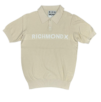 Polo Uomo RICHMOND Mezza Manica Rise Milk