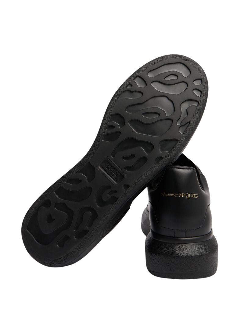 Scarpe Uomo McQUEEN Totale Black Oversize in Pelle