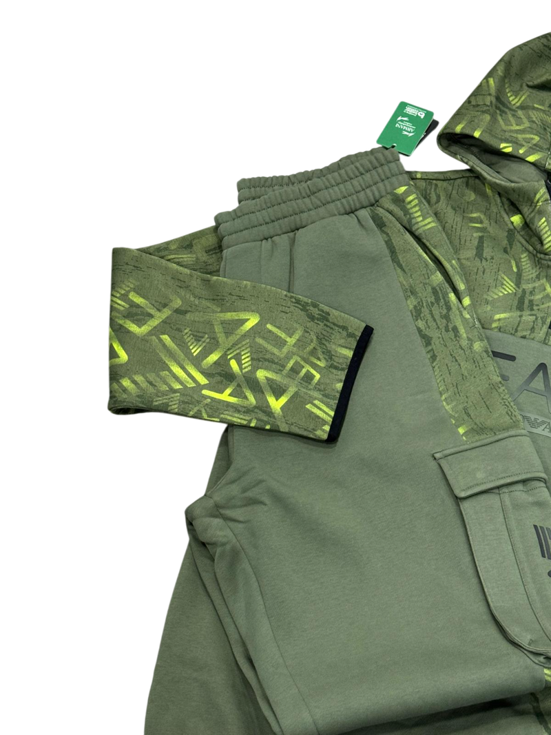 Tuta Uomo EA7 Emporio Armani Graphic Train