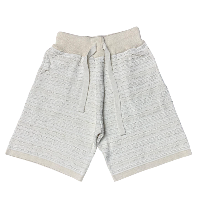 Bermuda Uomo Devorè in Maglia Testurizzata