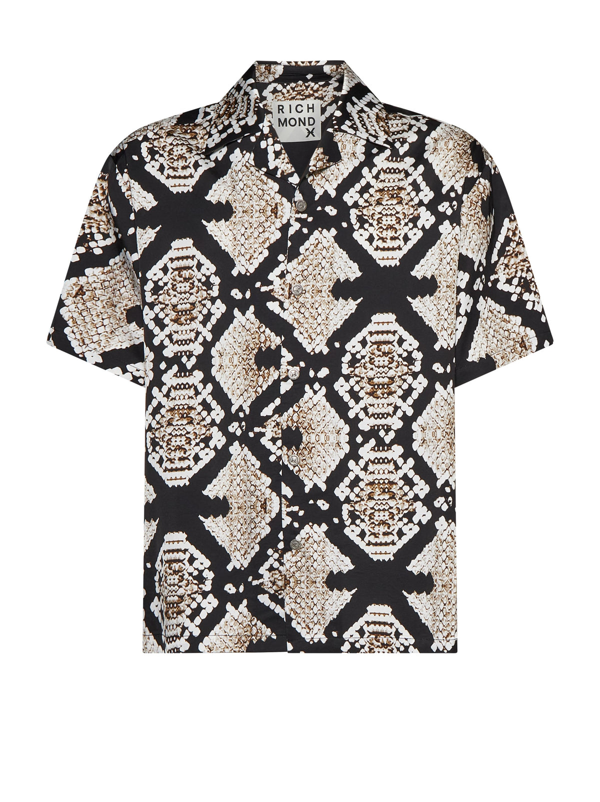 Camicia Uomo Richmond con stampa Snake luxury