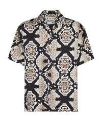 Camicia Uomo Richmond con stampa Snake luxury