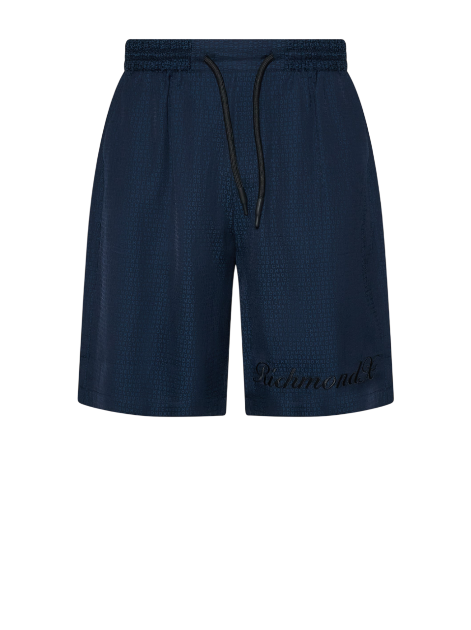 Bermuda Uomo Richmond in Viscosa Lucida stampa All Over