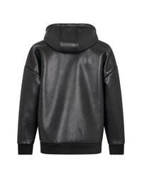 Giubbotto Uomo RICHMOND in Pelle con Cappuccio