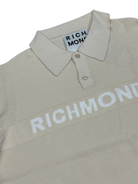 Polo Uomo RICHMOND Mezza Manica Rise Milk