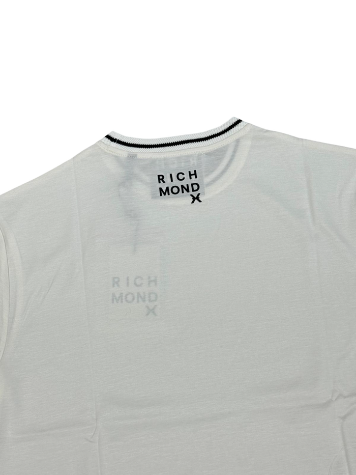 T-shirt Uomo Richmond in Cotone filo di Scozia