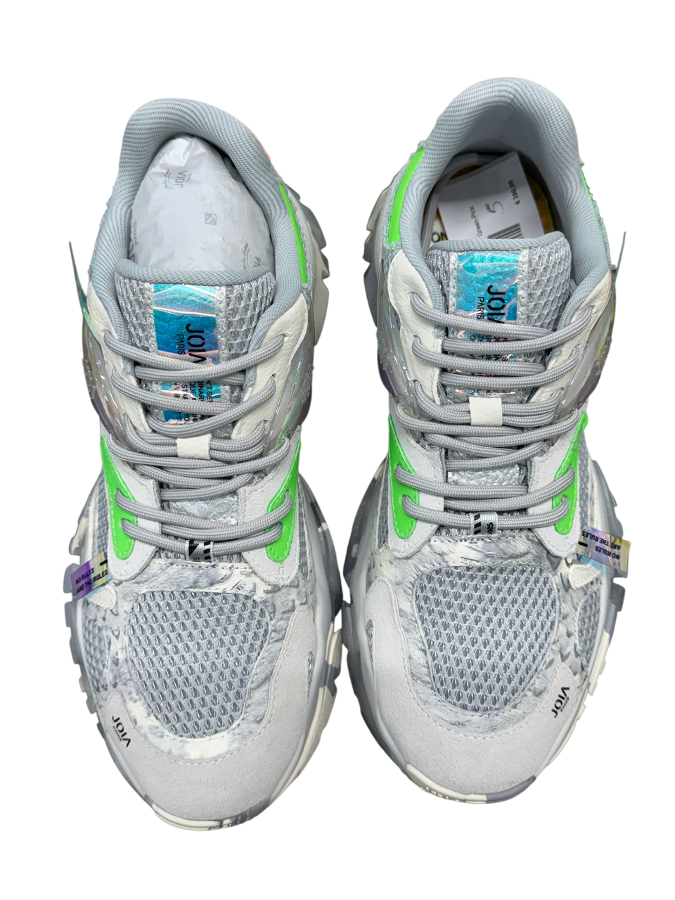 Scarpe Uomo JOIAPARIS CLASH WHITE GREY