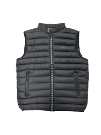 Smanicato Uomo Richmond X Gilet Zip Logo Black