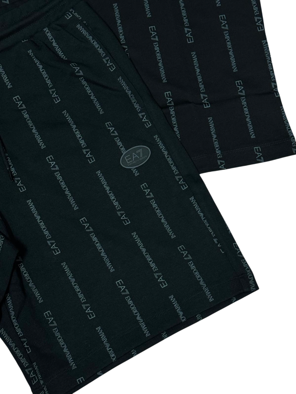 Completo Uomo EA7 Emporio Armani Graphic Series Stampa All over Nero