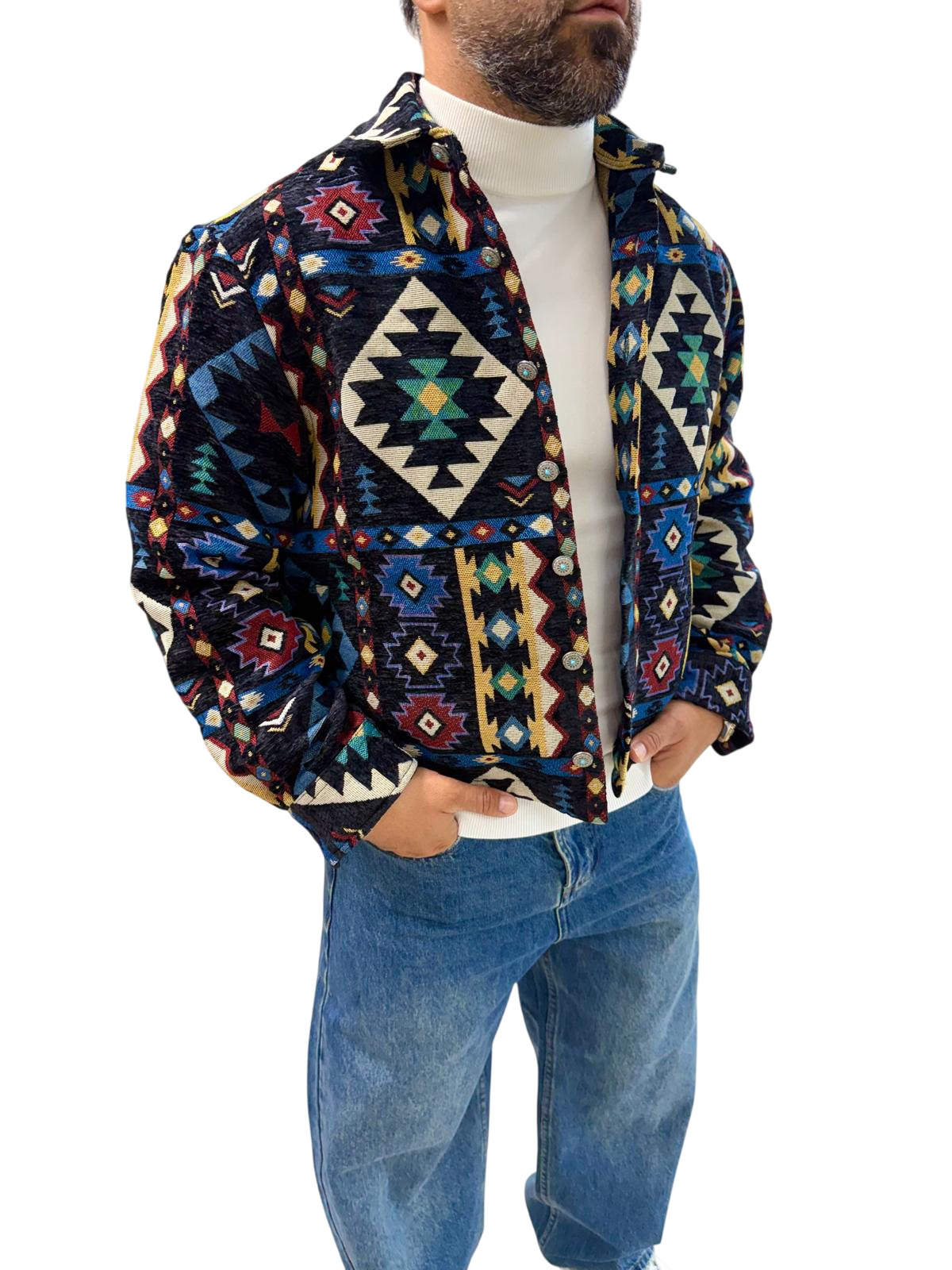 Giacca Uomo BERNA Cropped Indios
