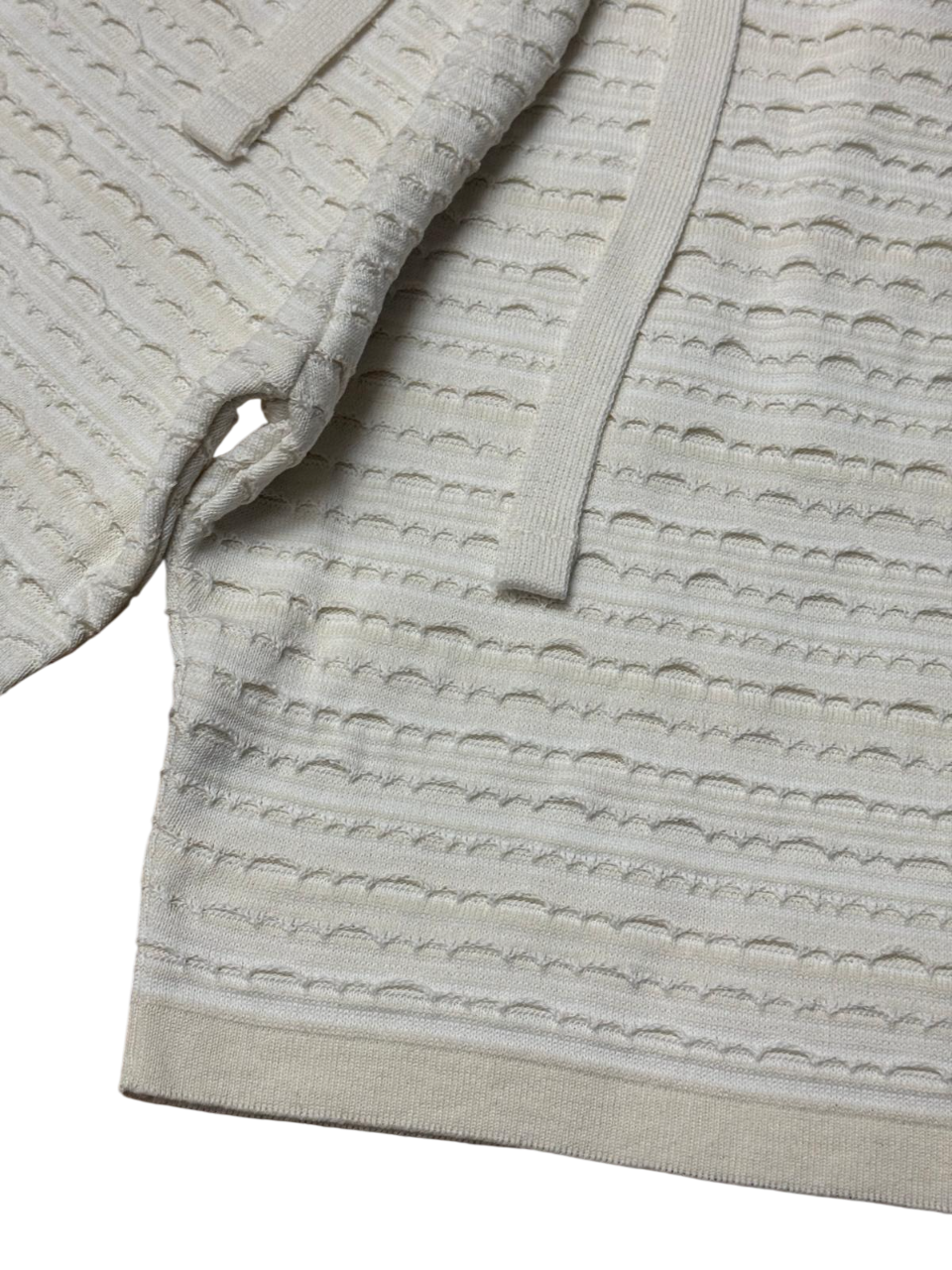 Bermuda Uomo Devorè in Maglia Testurizzata