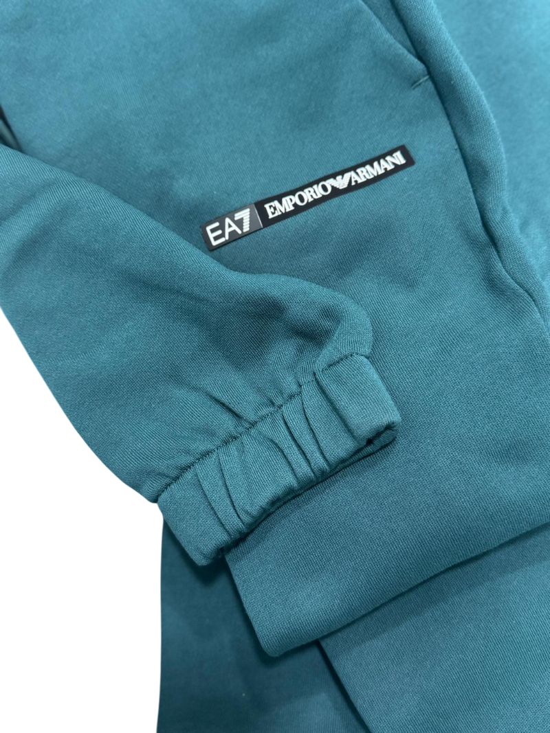 Tuta Uomo EA7 Emporio Armani Athletic Colour Block Misto Cotone