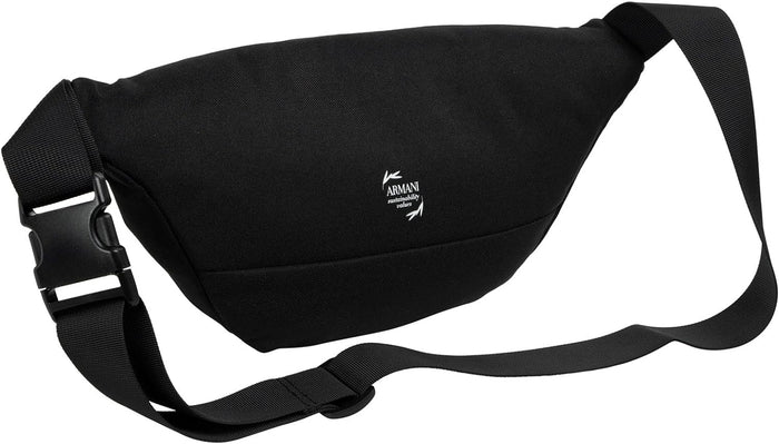 Marsupio EA7 train core sling shoulder bag black/ gold uomo