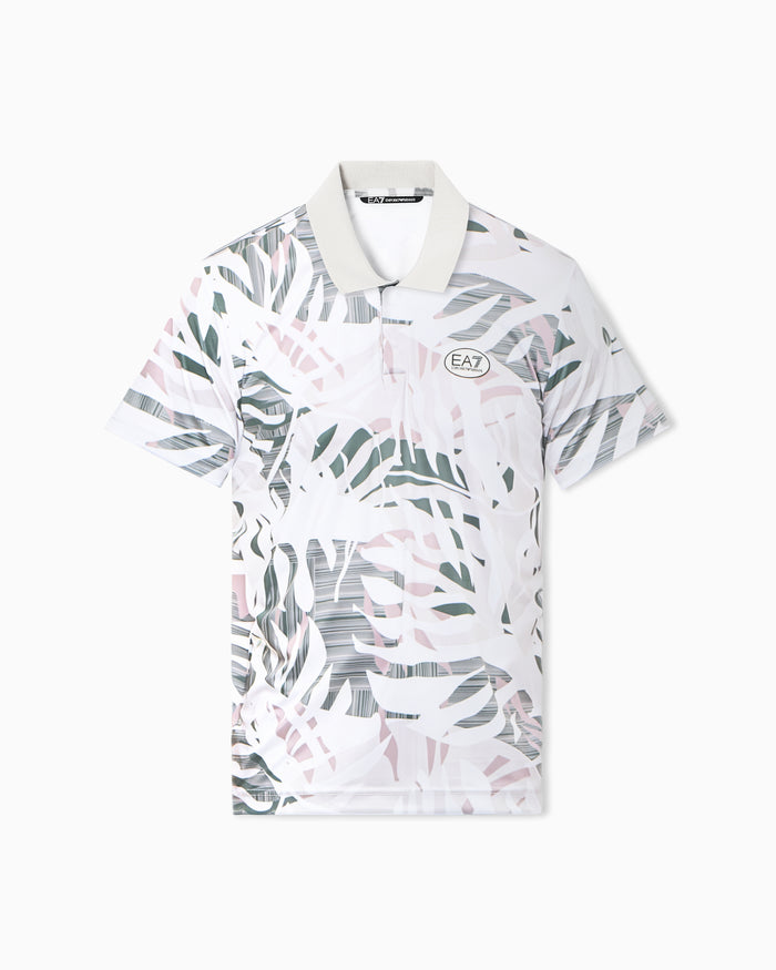 Polo Uomo Ea7 Emporio Armani in Tessuto Tecnico Ventus7