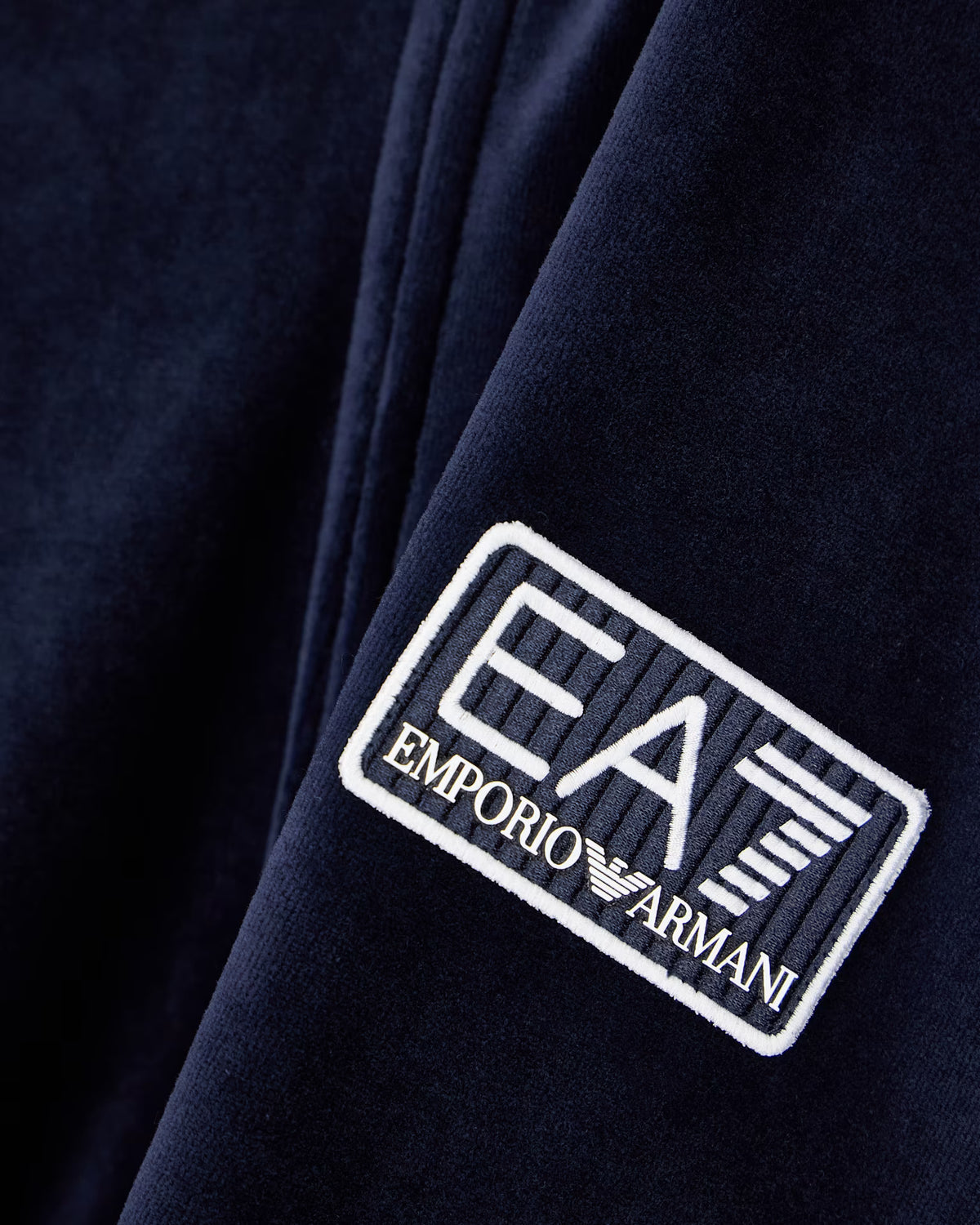 Tuta Uomo EA7 Emporio Armani Velluto Blu