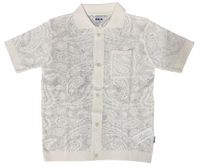 Camicia Polo Uomo BERNA in Maglia Traforata Crochet