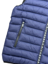 Smanicato Uomo Richmond X Gilet Zip Logo