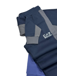 Tuta Uomo EA7 Emporio Armani Block Logo Catarifrangente