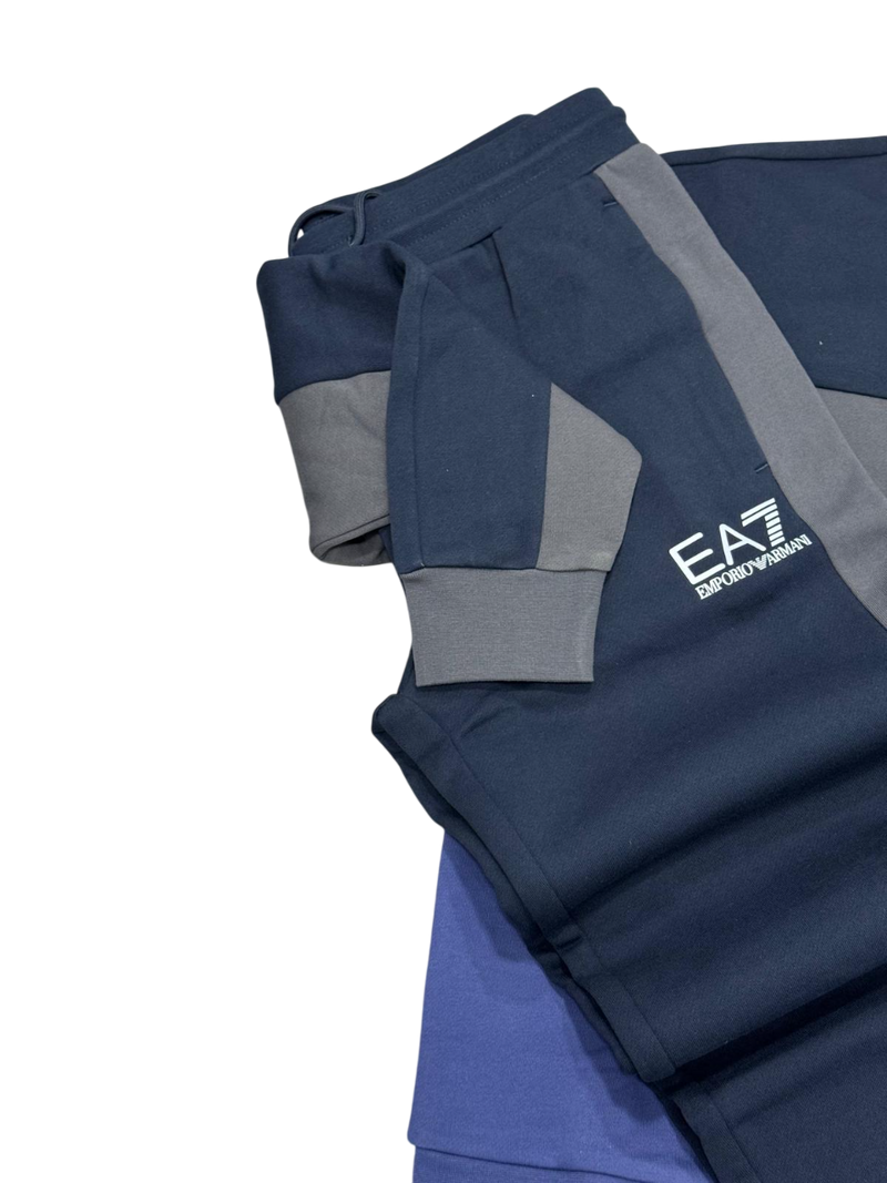 Tuta Uomo EA7 Emporio Armani Block Logo Catarifrangente