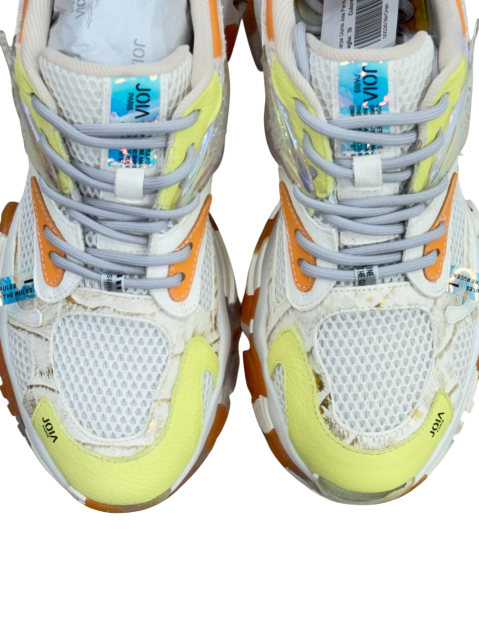 Scarpe Uomo JOIAPARIS CLASH WHITE ORANGE