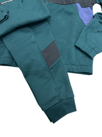 Tuta Uomo EA7 Emporio Armani Athletic Colour Block Misto Cotone