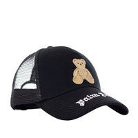 Cappello Palm Angels BEAR TRUCKER CAP Black