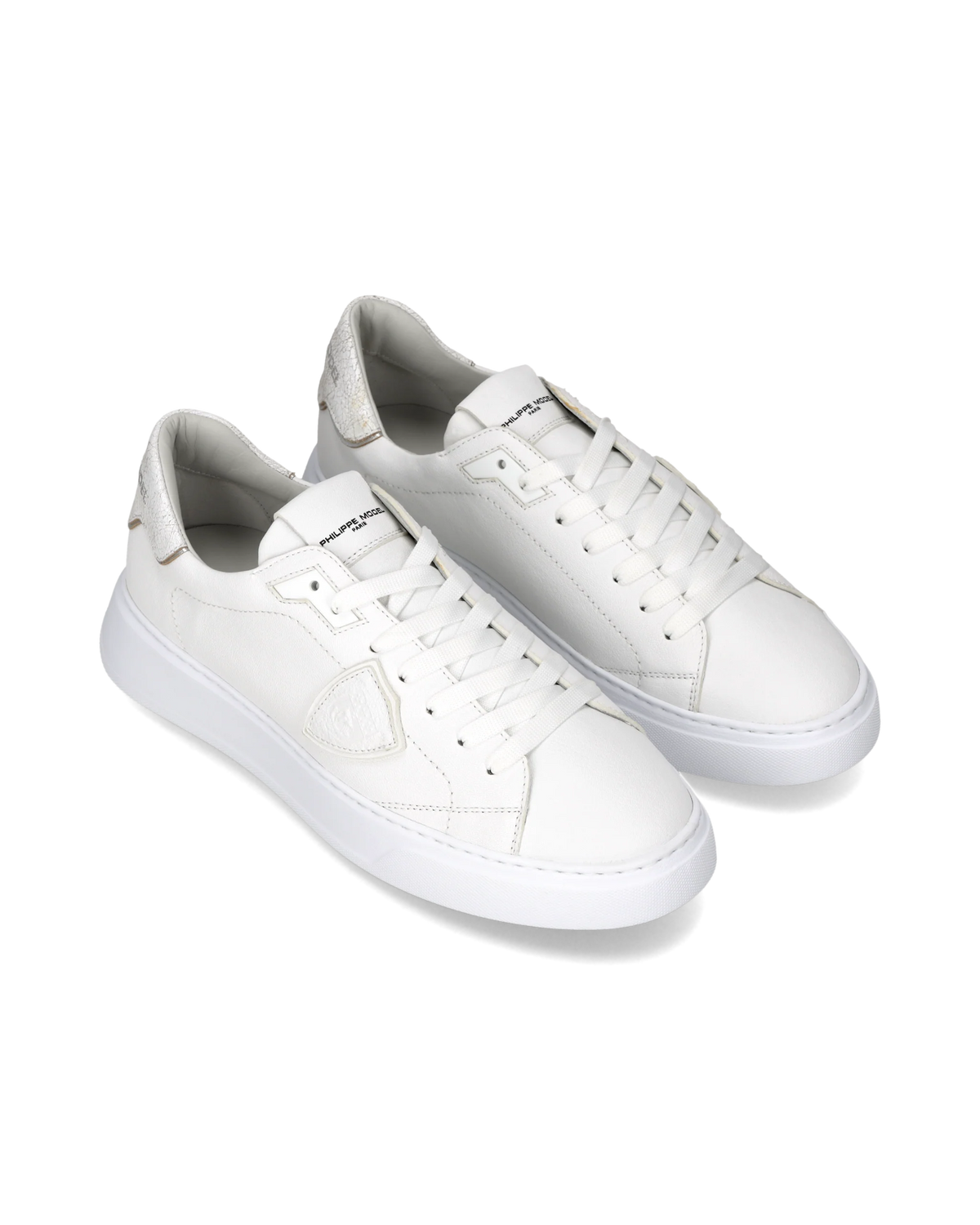 Scarpe Uomo Philippe Model Temple Low Man Bianco