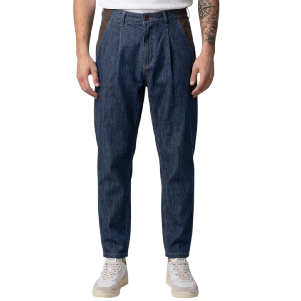 Jeans Uomo BERNA Cropped Denim