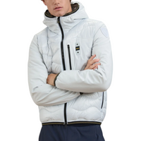 Giubbotto Uomo BLAUER Doppio Tessuto ALBERT Bianco