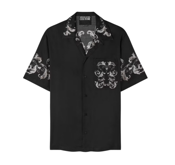 Camicia Uomo VERSACE JEANS COUTURE Fantasia Barocco Outline