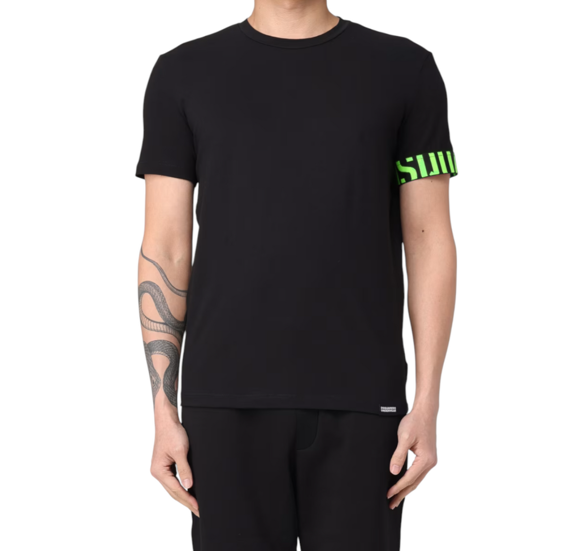T-shirt Uomo Dsquared2 Banda elastica nella manica