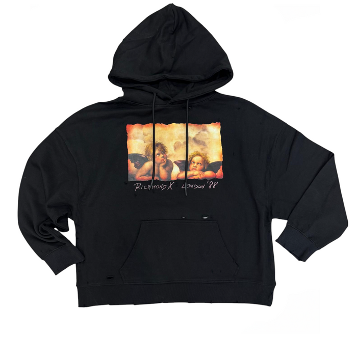Felpa Uomo RICHMOND Cropped Graffi