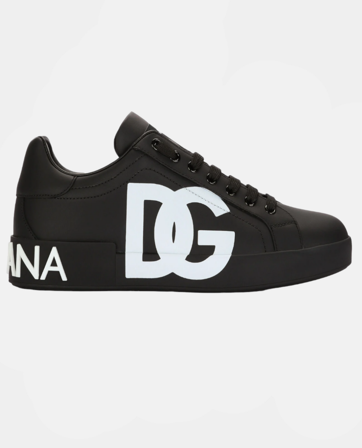 Scarpe Dolce Gabbana Portofino in Pelle di Vitello NAPPATA CON LOGO Saiavogue