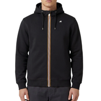 Felpa Uomo K-way Rainer Spacer Neoprene Black
