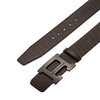 Cintura Uomo DANIELE ALESSANDRINI Double-Face Moro-Blu