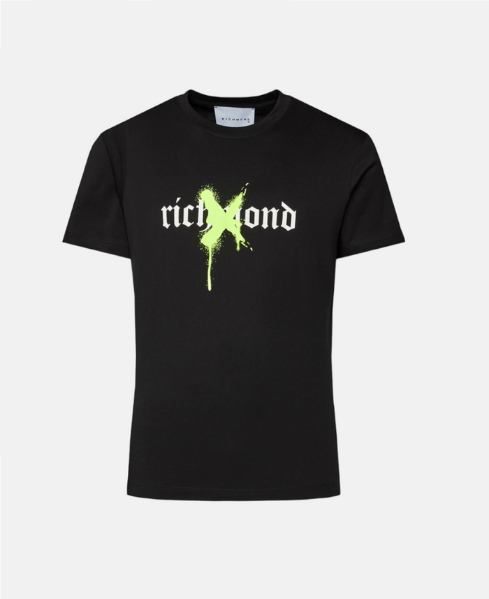 T-shirt Uomo RICHMOND Logo Fluo