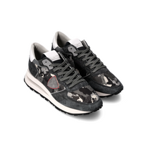 Scarpe Uomo Philippe Model Tropez Haute Running Mimetic Grey