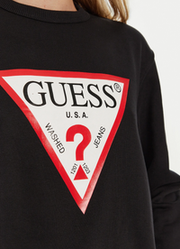 Felpa Donna GUESS Logo Triangle Regular fit