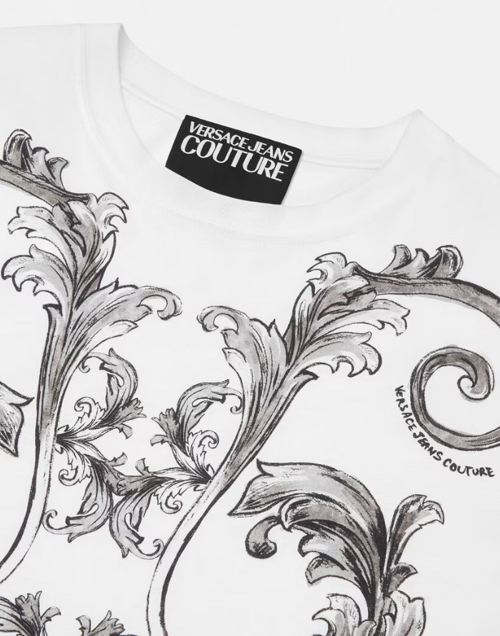 T-shirt Uomo VERSACE JEANS COUTURE Outline Barocco Slim