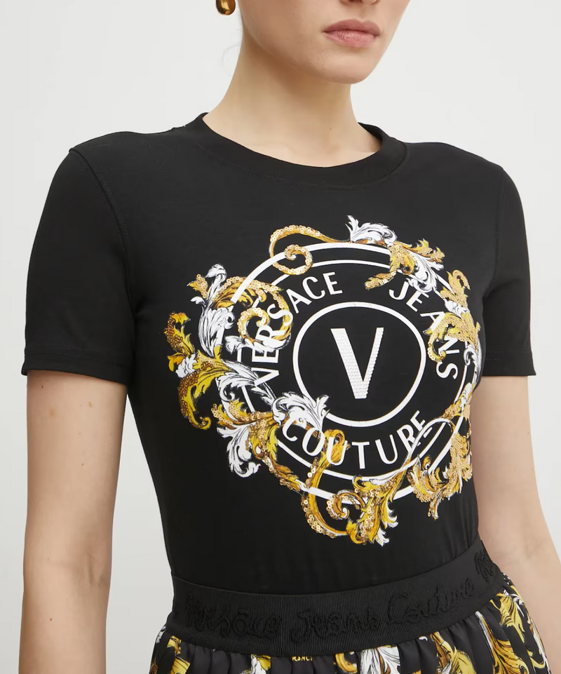 T-shirt Donna VERSACE JEANS COUTURE V Emblem (Copia)