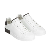 Scarpe Uomo Dolce & Gabbana Portofino in Pelle di Vitello Cuoio