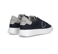 Scarpe Uomo Philippe Model Temple Nabuk Blu